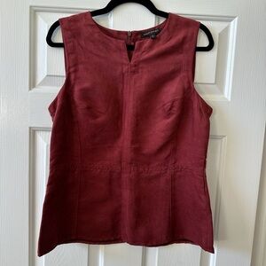 Suede Blouse